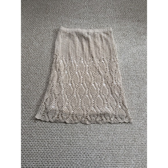 Wanna Betta Butt Dresses & Skirts - vintage crochet Midi Women's Skirt. Boho Hippie Lace Indie Festival Western M